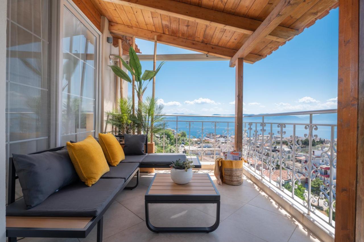 루트라 에디프수 Panoramic View!Penthouse 120Qm Of Sea & Mountain 빌라 외부 사진
